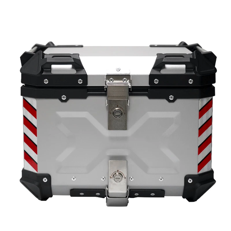 High Quality Factory Production 35L Aluminum Motorcycle Trunk Di Hot Selling