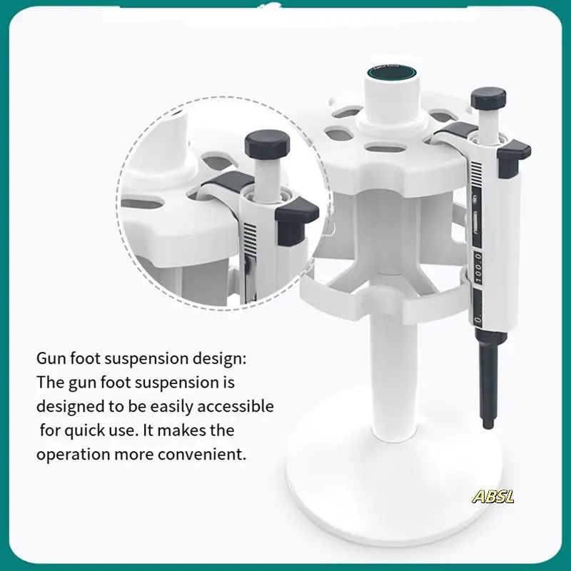 

Round Pipette Stand Rotating Pipette Stand For Placing Lab Micropipette Rotatable