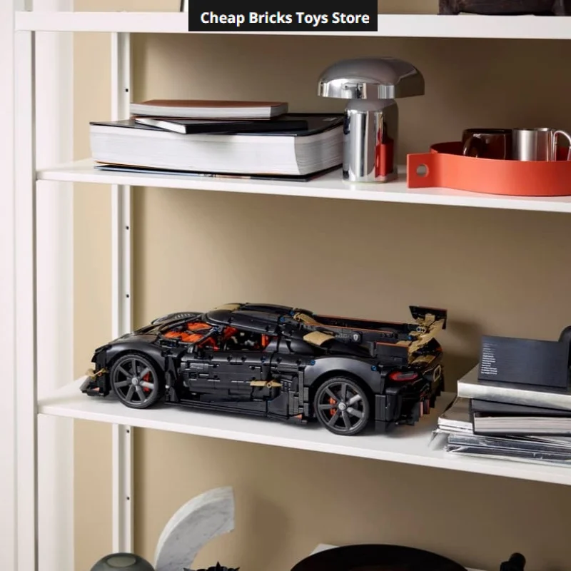 Modèle de Voiture de Course V8 2026 Supercar Hypercar, Blocs de Construction pour Adultes, 4104 Pièces, Véhicules Techniques les Moins Chers, Jouets pour Décoration Intérieure