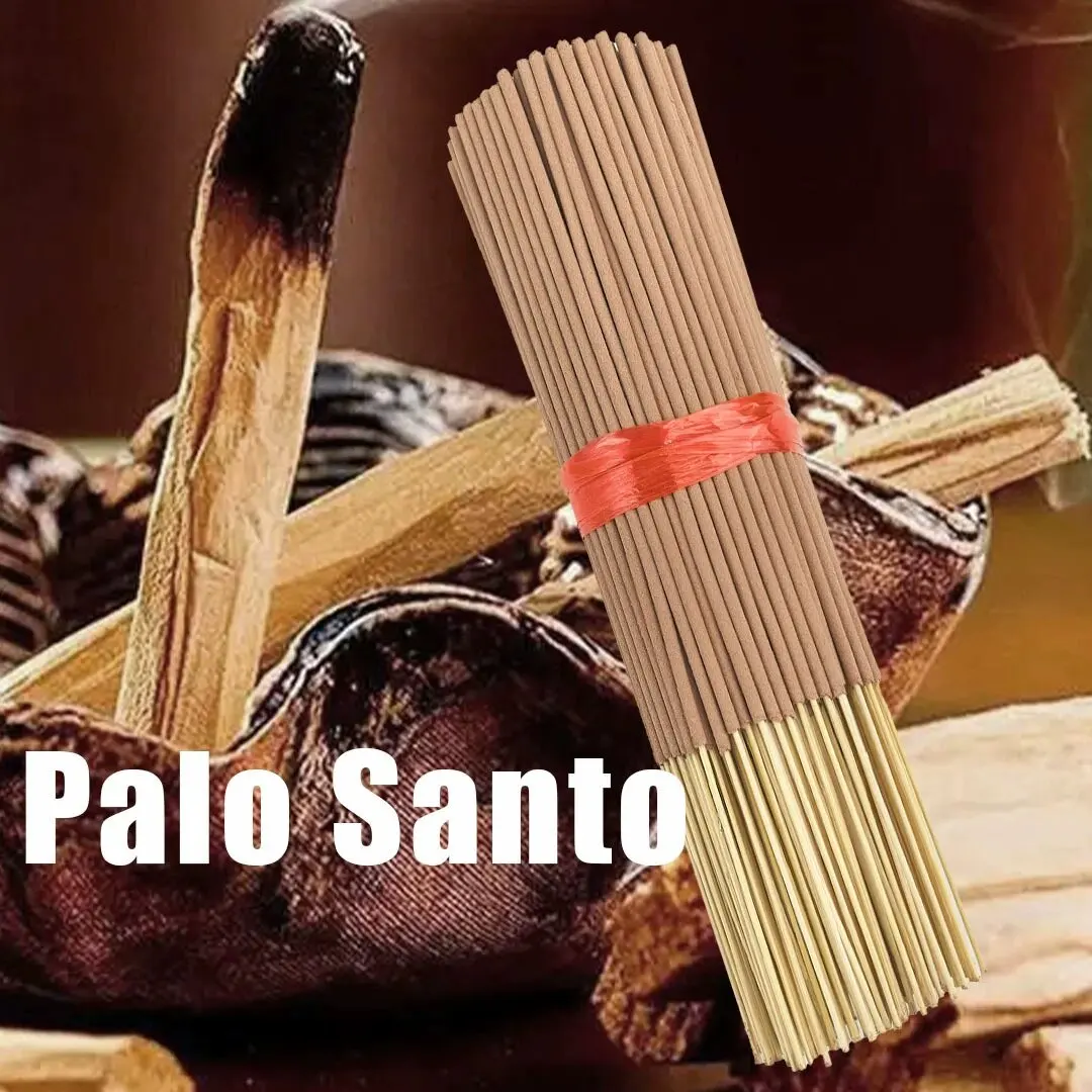Bastoncini di Incenso Naturale Palo Santo 50/100/200 pezzi per Yoga, Meditazione, Casa, Ufficio, Spa Vendita all'Ingrosso