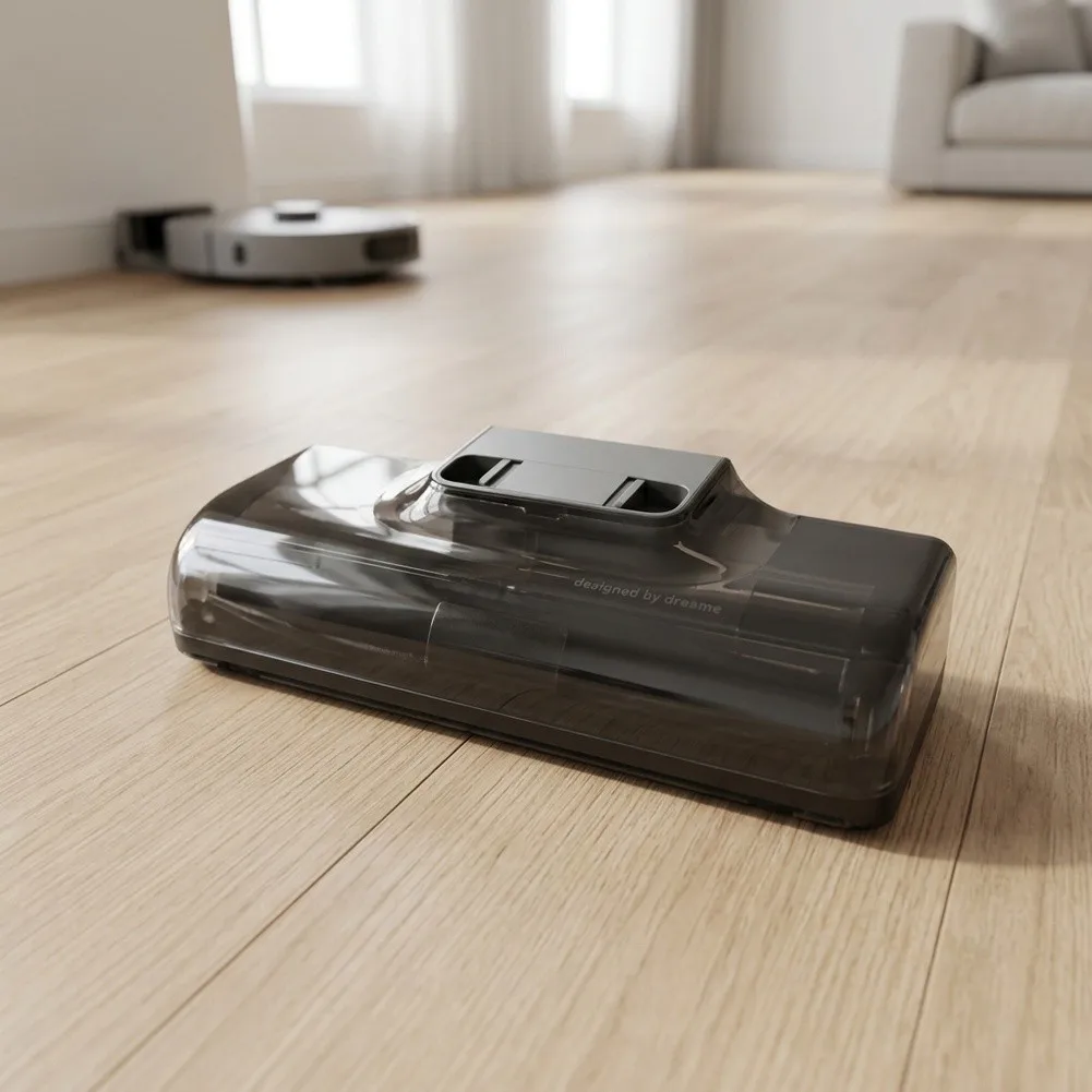 Replacement Cover Brush Guard Robot Vacuum Maintenance Easy Installation Sturdy Plastic Construction For Dreame H15 Pro