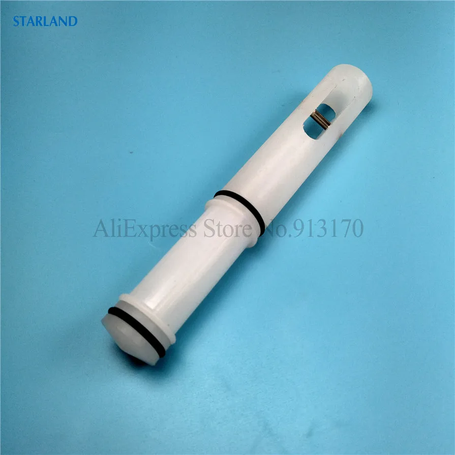 

White Middle Valve Bar Valve Rod With O-rings New Spare Part For Ice Cream Machines BJ Soft Serve Machine Fittings