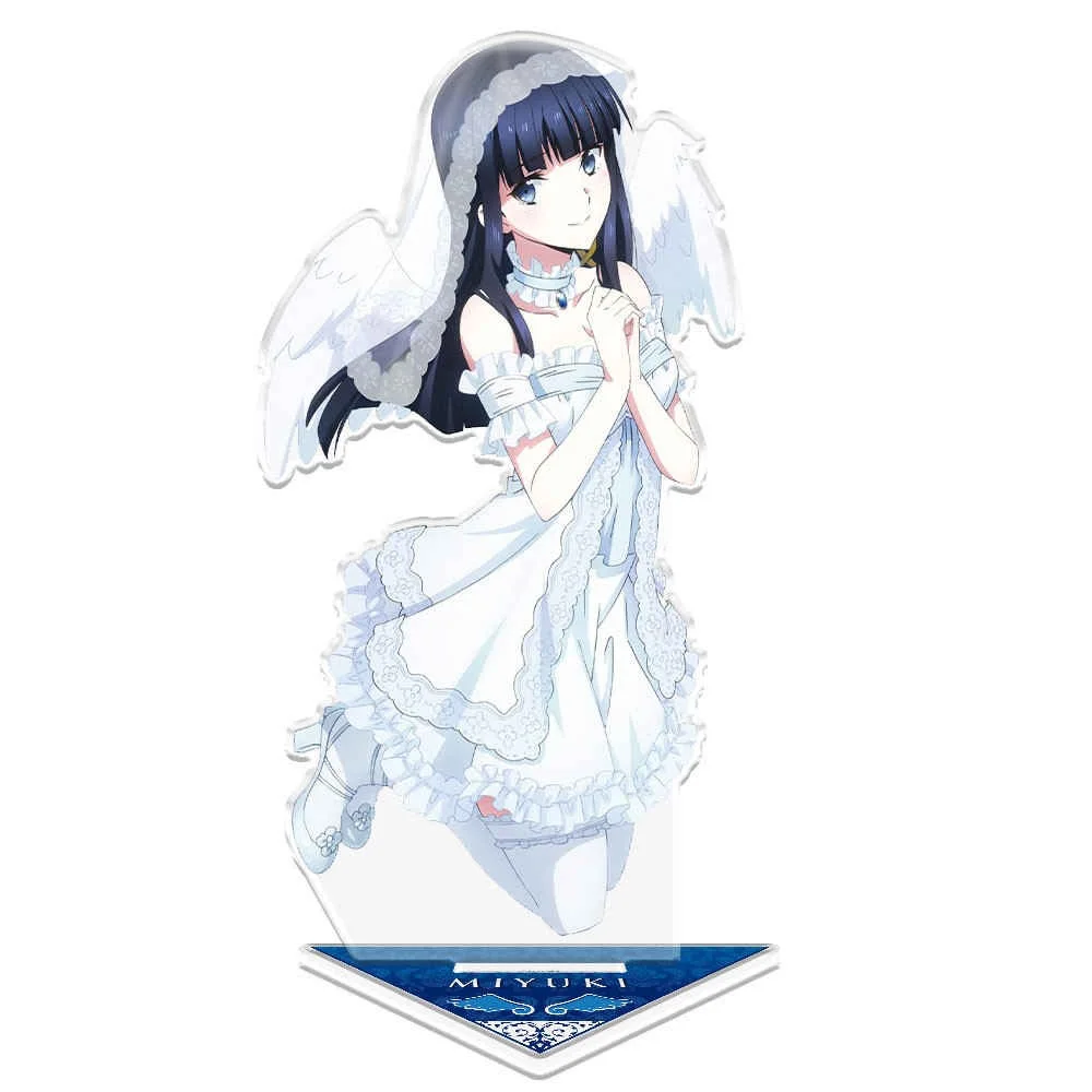 Charm Anime Fans Gifts The Irregular at Magic High School Angelina Mayumi Saegusa Sexy HD Figures Acrylic Stand Serie About 15cm