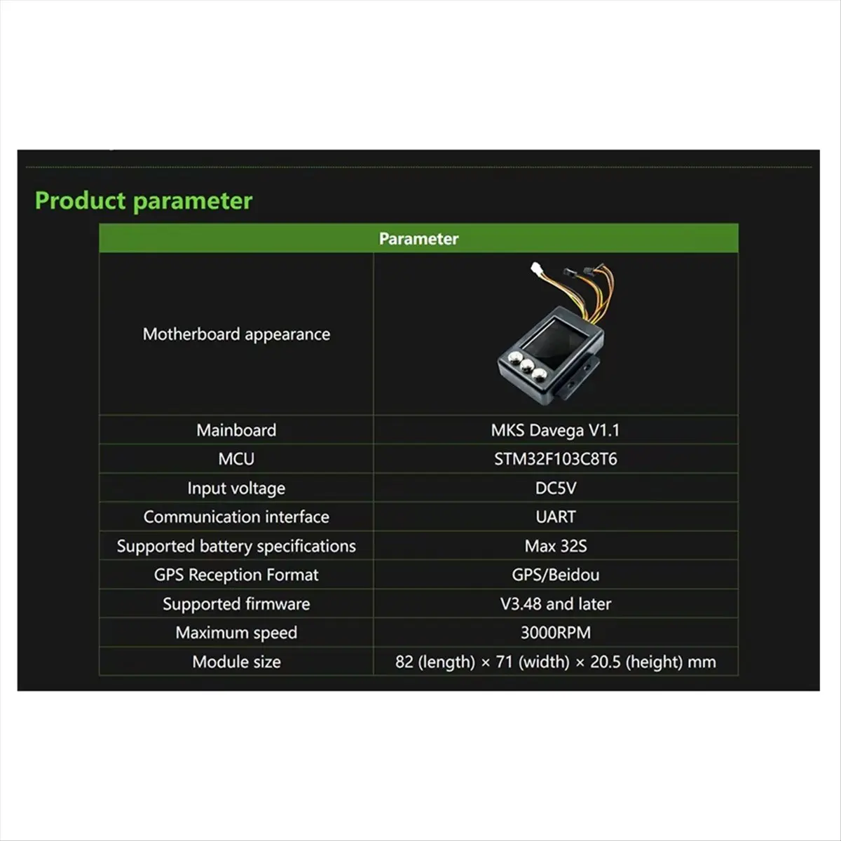 Summer sale-  DAVEGA Skateboard Speed Current Display ADC Constant Speed Module GPS Positioning