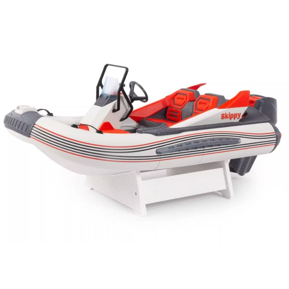 ثلاثية الأبعاد مطبوعة قارب الإنقاذ نموذج 1/8 53 سنتيمتر عدة طبعة التوأم محرك قارب أطقم منمذجة شخصية تجميعها قارب سريع نموذج باخرة اللعب #3