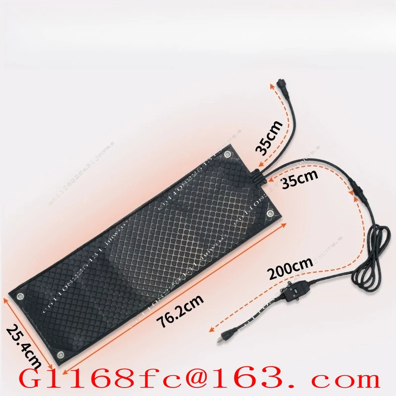 Non-slip rubber snow melt mat winter constant temperature snow blanket