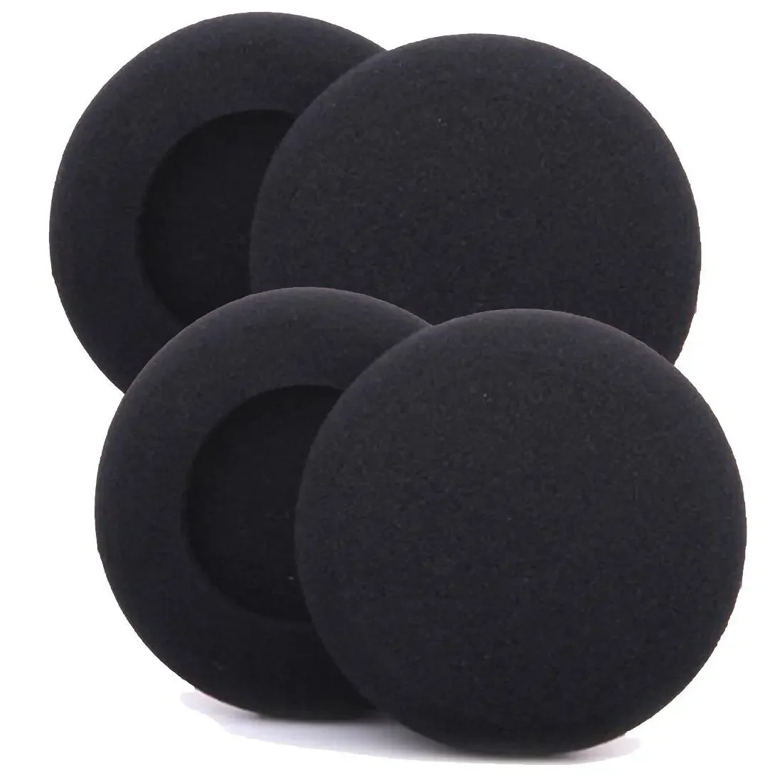2 pezzi 30mm 40mm 45mm 50mm 60mm cuffia di ricambio cuscinetto in schiuma auricolare spugna tappi per le orecchie auricolare cappuccio personalizzato accessorio per auricolari