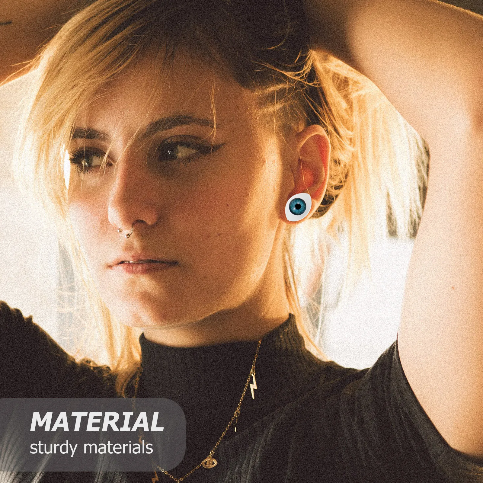 

1pcs For Women Cute Eyeball Earrings For Women Creepy Eye Studs Tiny Funky Jewelry Small Ear Studs Girls Earrings