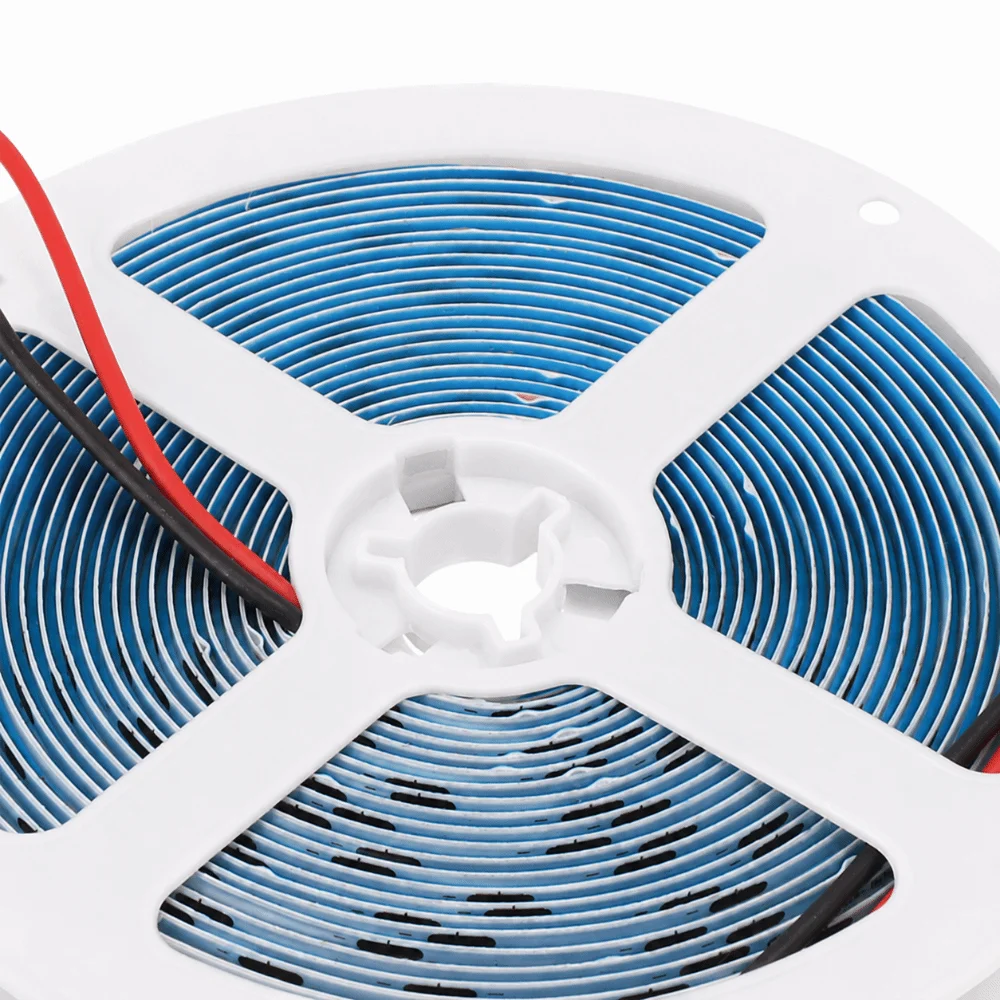 1000LM/M COB LED Strip Light 5 Meters Flexible Light Strip Self Adhesive Color Display Index 90+ COB Light Ribbon Living Room