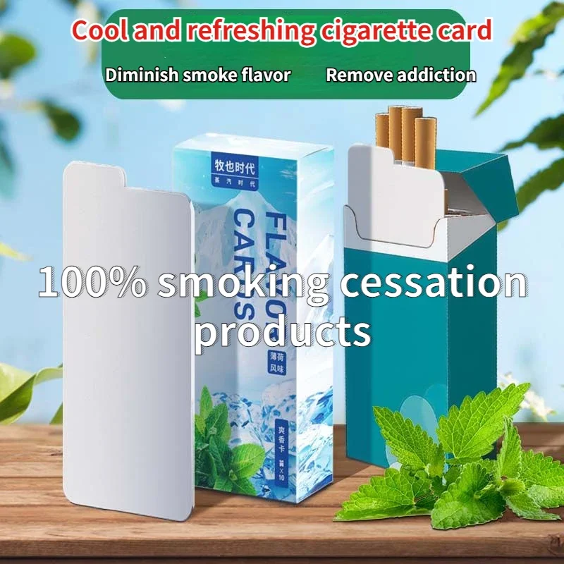 Fruit smoking cessation tool mint fruit flavor refreshing and fragrance enhancing tablets slow smoking card smoke accessories