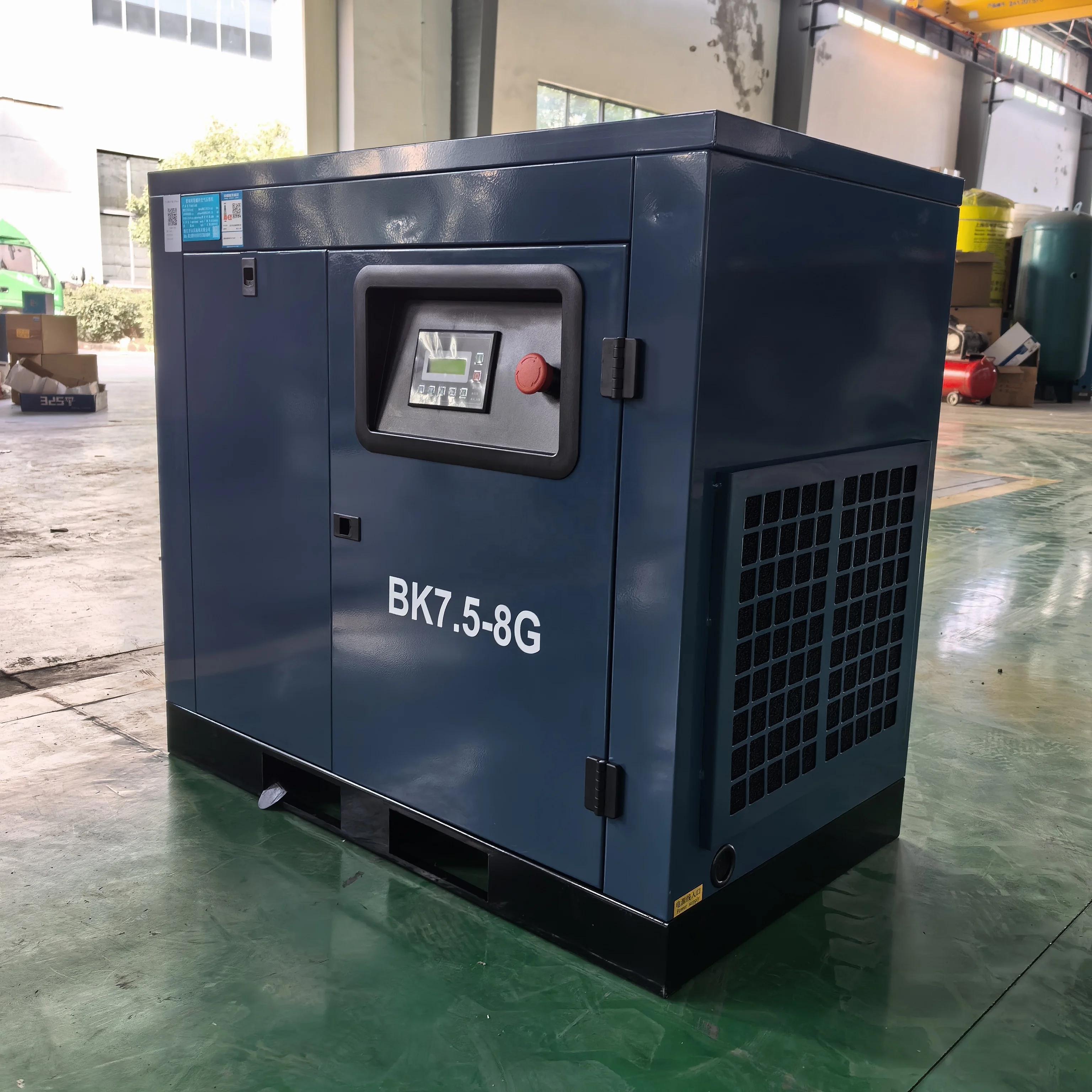 

Kaishan Rotary Screw Air Compressor 7.5kw 10hp 8Bar 1.2m³/min Economical Price Global Stock