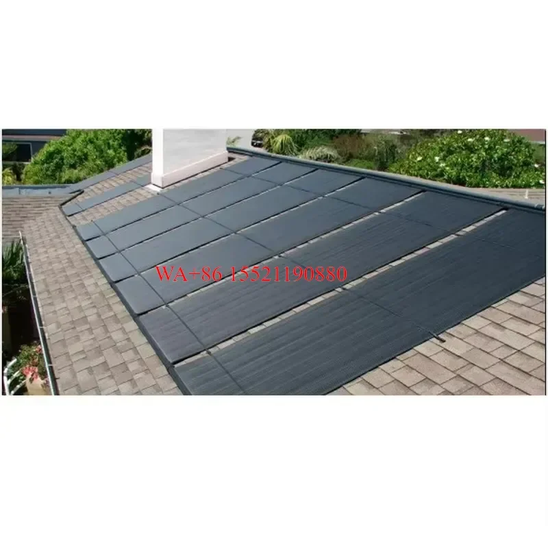 WMWMNU New Plastic Swimming Pool Solar Hot Water Heater for Pool Solar Heating System Efficient Outdoor Water Warmer