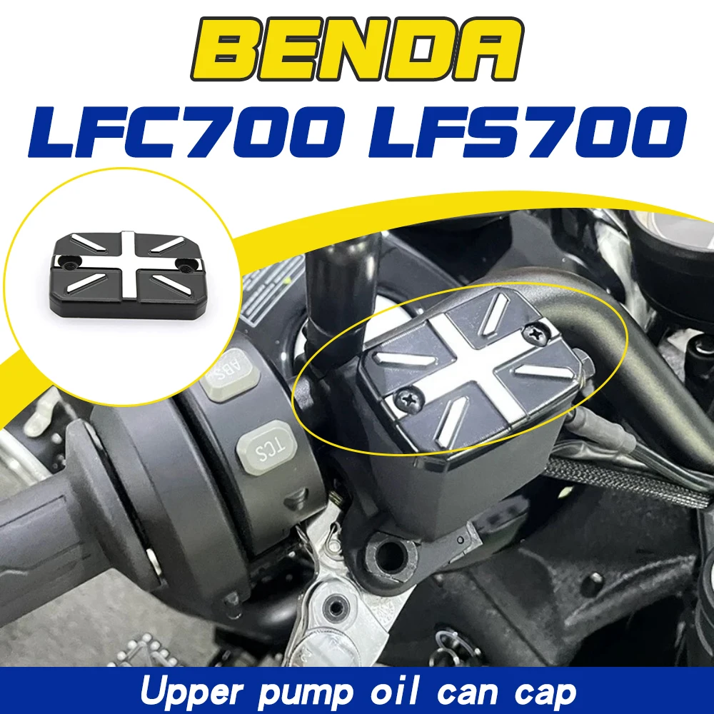 

Suitable for BENDA LFC700 LFS 700 DARK FLAG 500/950 conversions. Top pump oil can cap decorative cover.