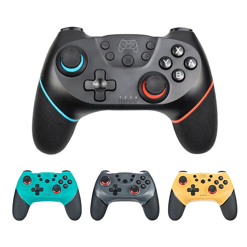 

2022 Bluetooth Pro Gamepad for N-Switch NS-Switch NS Switch Console Wireless Gamepad Video Game USB Joystick Controller Control