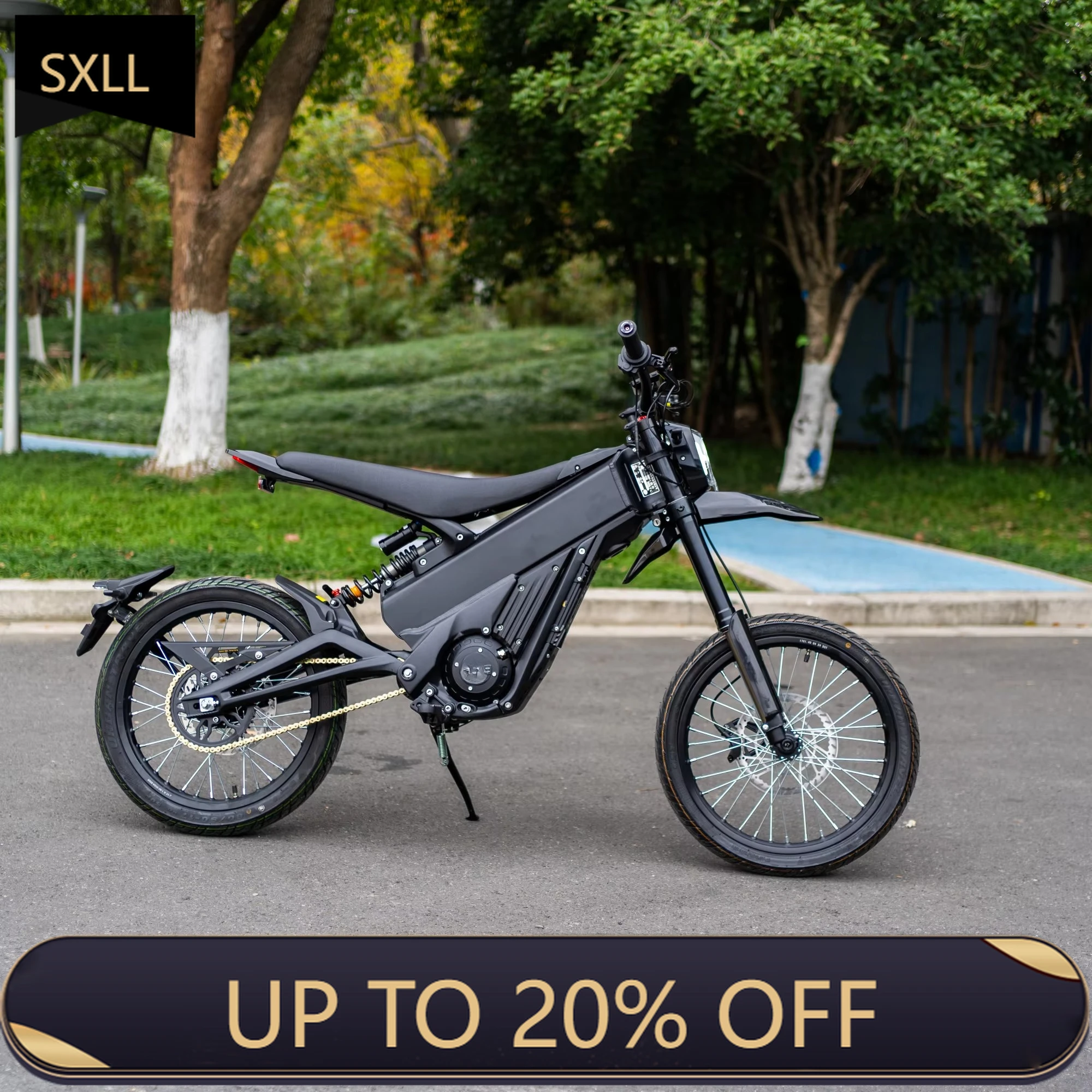 

SXLL 2025 Black 5-Speed Tararia XXX Black Off-Road Tararia Xxx Lithium Battery Aluminum Electric City Bike