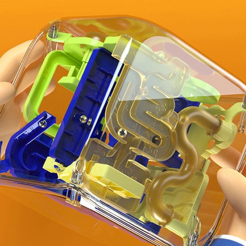 내구성이 뛰어난 플라스틱 정신 자극 큐브 모든 연령대의 인지 발달을 위한 휴대용 집중 강화 퍼즐 15UB