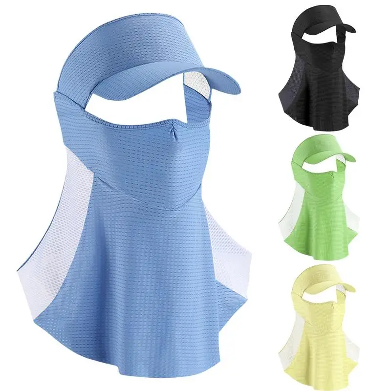 

Sun Face Cover Breathable Cooling Hiking Face Cover Sun Hat For Men Women Outdoor UV Protector For Cycling Fishing