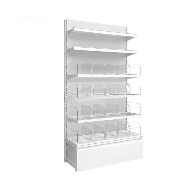 

same snack shelf Nakajima terminal supermarket loose scale small food display cabinet