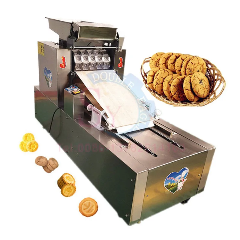 High Efficiency Customization Automatic Large Crisp Cake Biscuit Making Machine Walnut Cake Forming Processing Equipment