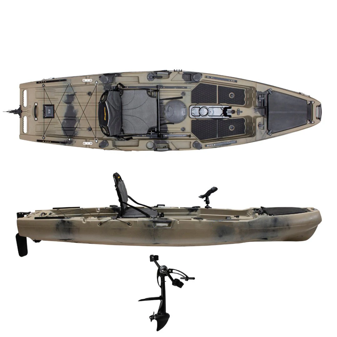

Single-Use Kayak for Lakes Rivers Oceans Offshore Waters-for Fishing and Rafting Canoe/Kayak