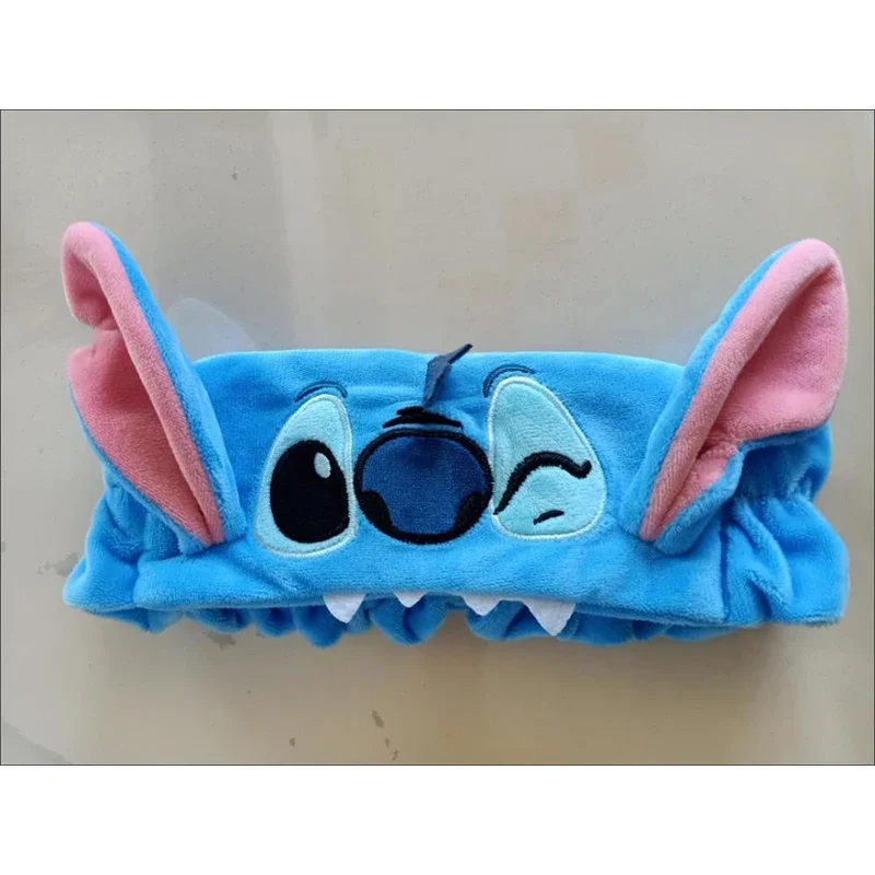 Anime Stitch Cartoon Hairband Kawaii Star Baby Stitch Hairband Shampoo Traceless Headwear