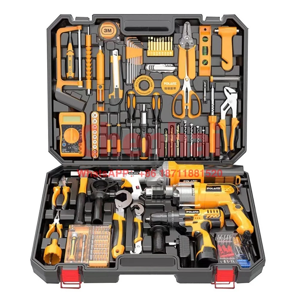 Electrician Dedicated Waterproof Plastic Multi-function Home Hardware Tool Kit