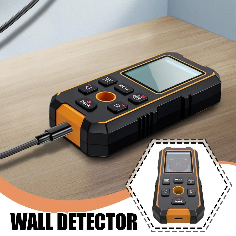 NF-513 Wall Pipeline Reinforced Metal Positioning Scanner AC Live Cable Wires Metal Wood Stud Find With Positioning