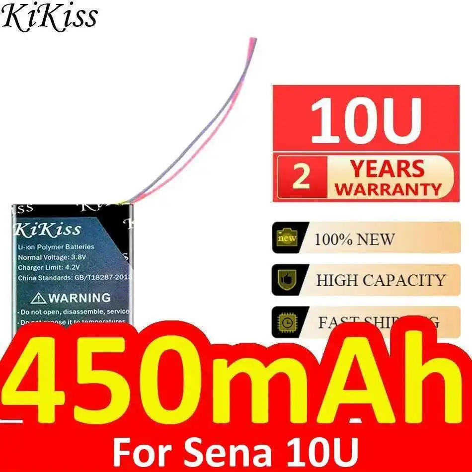 

Reliable Power Supply 450Mah Bluetooth Communication Device Battery For Sena 10U