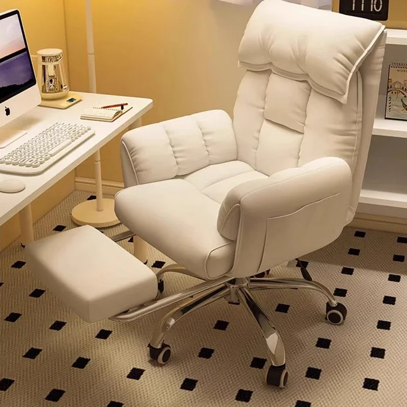 Designer Makeup Office Chair Salon Study Swivel Computer Nordic Office Chair Relaxing Reading Sillas De Oficina Home Furniture