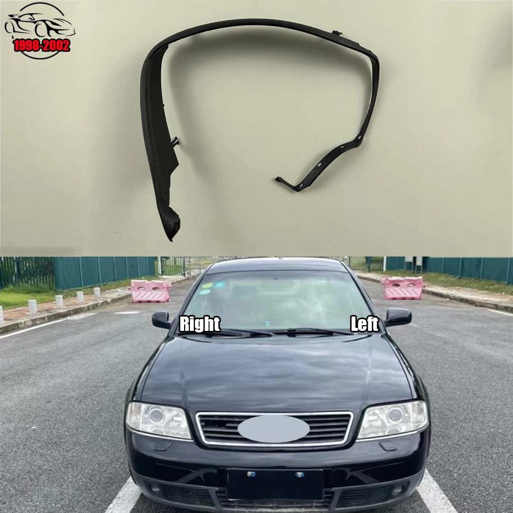 

Headlight Rubber Seal Strip Waterproof Accessories Trim Headlamp Decorative Strip Sealing Strip For Audi A6 C5 1998-2002