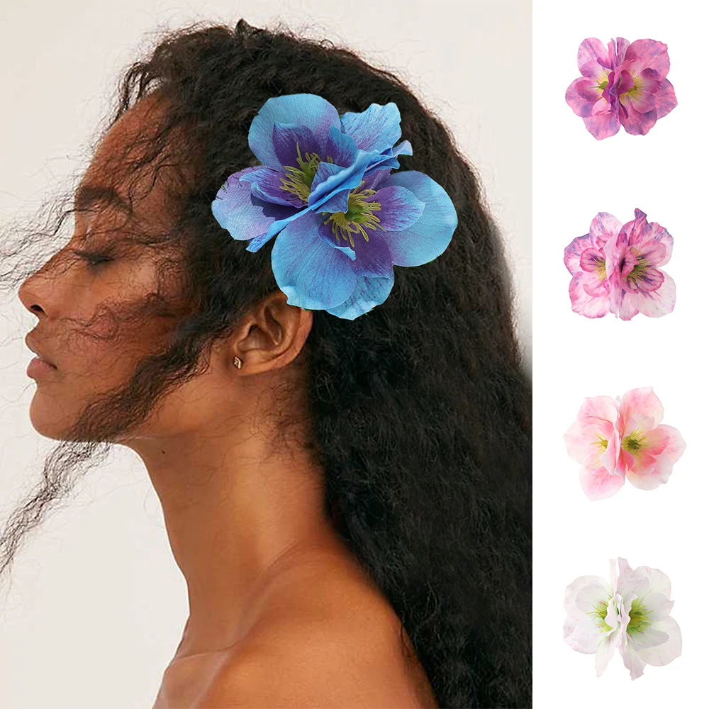 Awaytr Melbourne Blume Haarnadeln Blumen Kopf bedeckung romantische Haarschmuck Mädchen Seite Pony