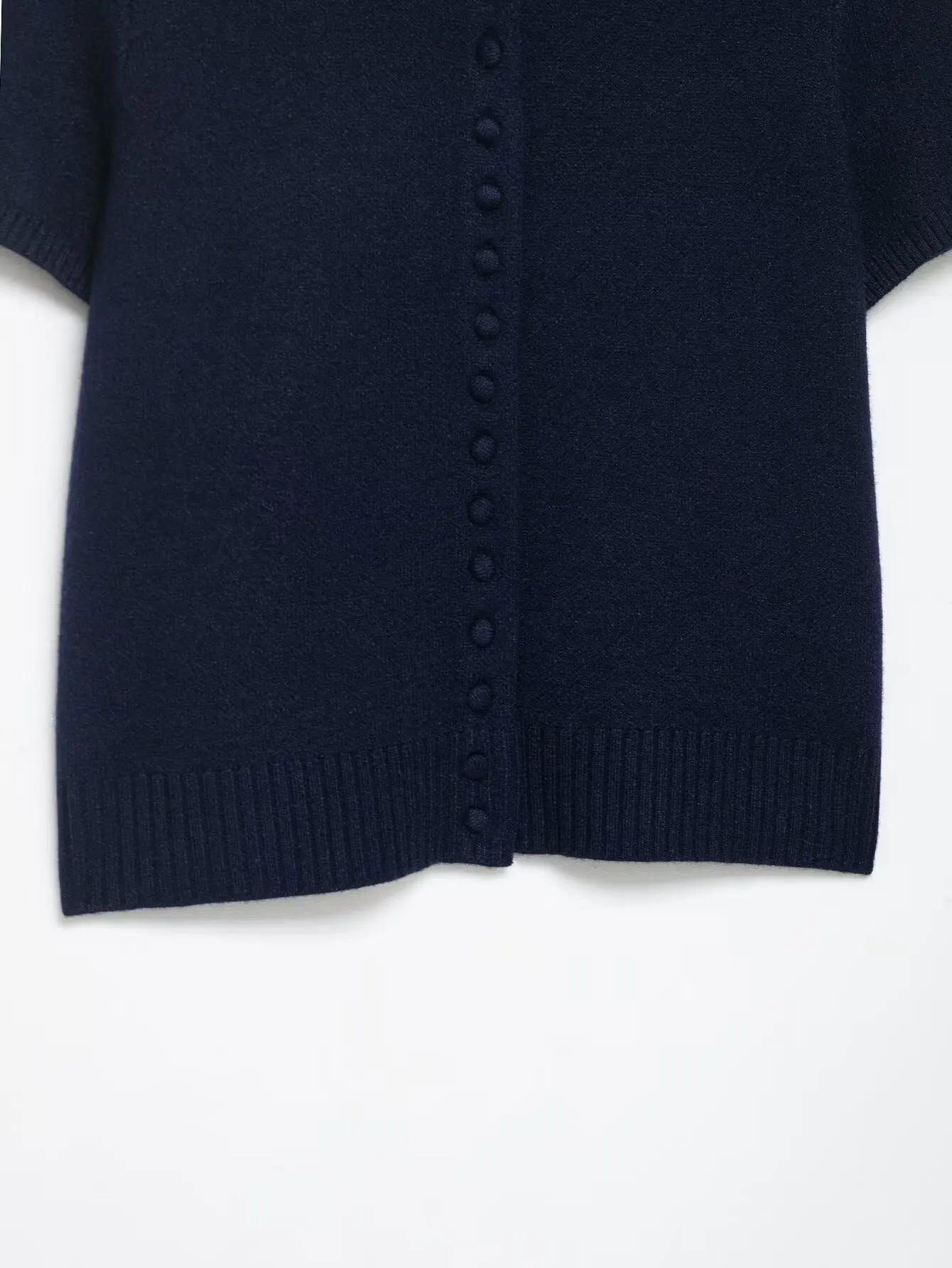 KONDALA Chic Casual 2025 Knit Women Vintage Sweaters Autumn Elegant Short Sleeve Top Streetwear Leopard Fur Collar Mujer Outwear