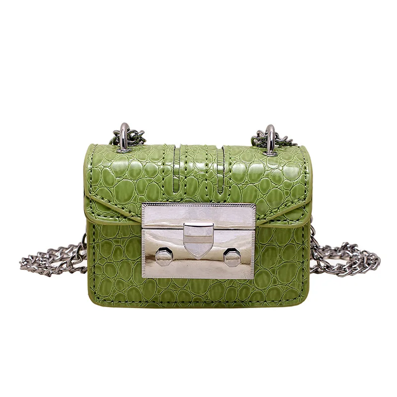 

﻿ Niche fashion new mini exquisite small square bag for women ultra small chain crossbody bag high-end texture bag