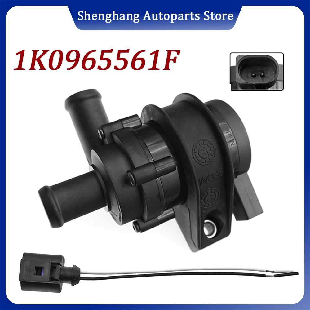 12V 1K0965561F Motor Elektrische Wasserpumpe/Stecker Für Audi A1 A3 Sitz ALTEA IBIZA Skoda VW Käfer CC EOS Golf Jeeta Passat Tiguan