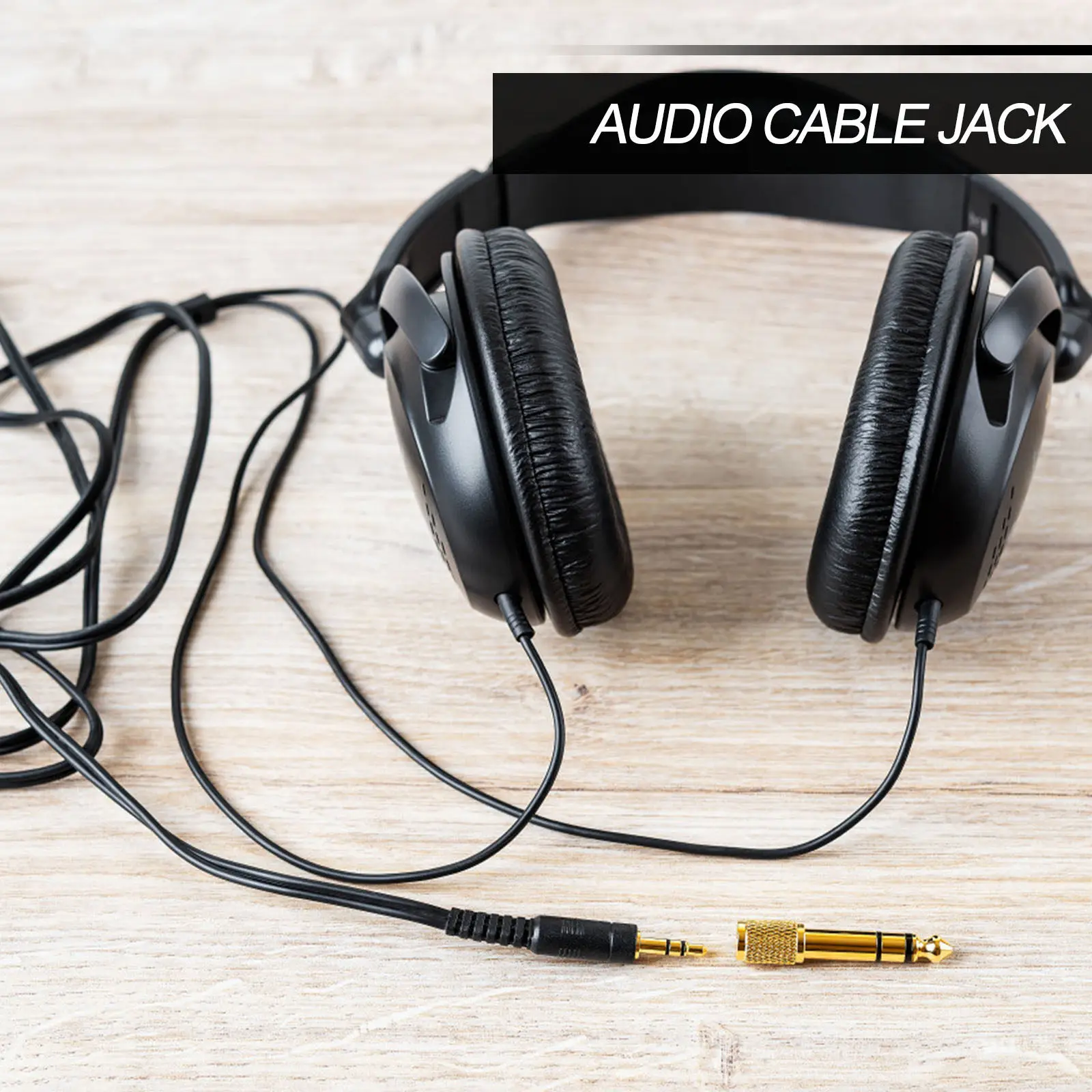 2.5mm Stereo Jack Rj9 6p4c Socket Audio Cable Adapter Converter Support Charging Voice Call Volume Control Professional High