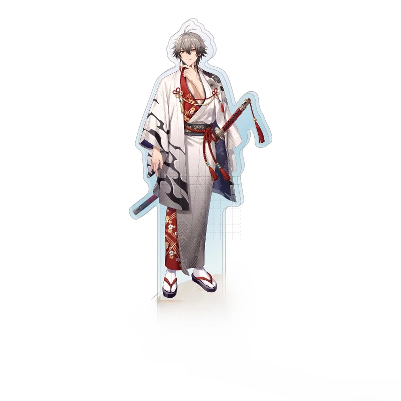 Jeu Mysta Rias Vox Akuma Ike Eveland Shu Yamino Luca Kaneshiro, support en acrylique, poupée, porte-clés Anime, jouet Cosplay pour cadeau
