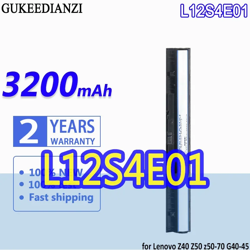 3200mAh High Capacity Replacement Spare Battery For Lenovo Z40 Z50 z50-70 G40-45 G50-30 G50-70 G50-75 G50-80 G400S G500S