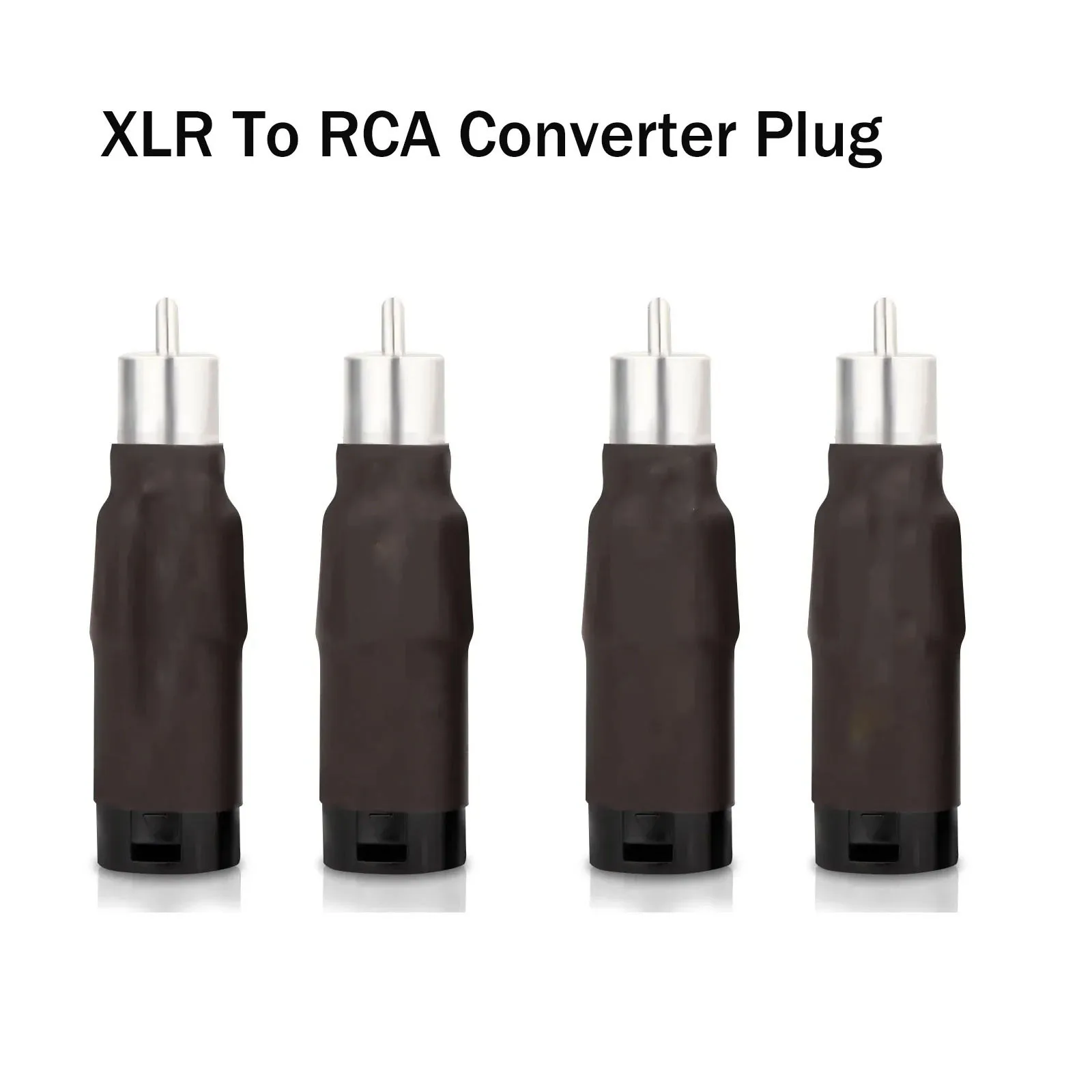 

3pin XLR Male/Female to RCA Male plug Adapter Audiophile grade Balanced HIFI Audio Connector Stereo plug