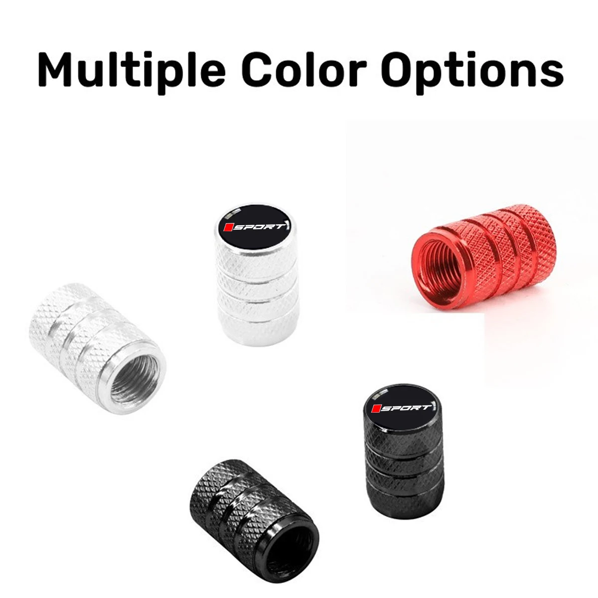 4pcs Aluminum Alloy Durable Car Tire Valve Caps Cover Automotive For Toyota Honda Mazda Mitsubishi For Jeep MG