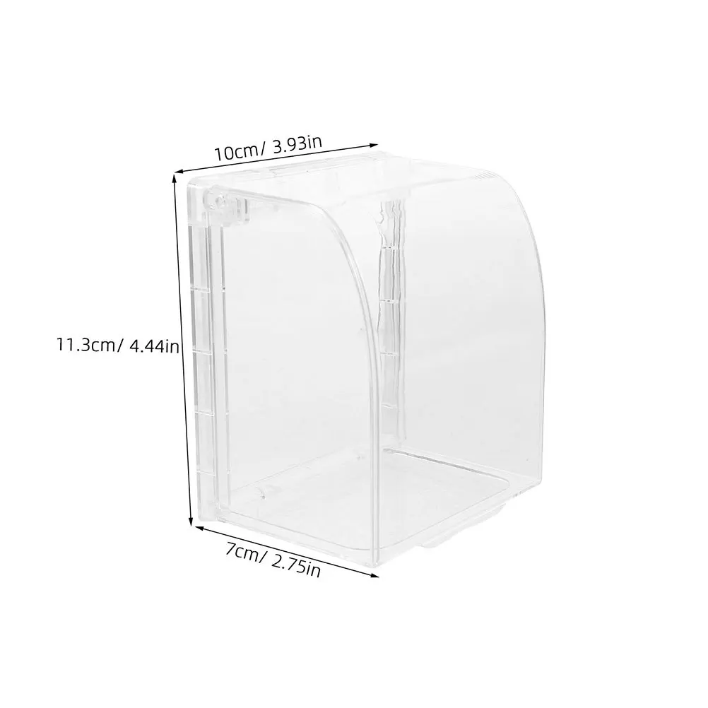 4Pcs Waterproof Outlet Cover 86 Type PVC Socket Protector Outdoor Electrical Cover Rainproof Wall Plate Outlet Protector