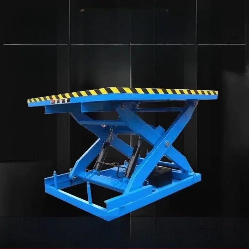 

Electric Hydraulic Scissor Lift Platform Truck For Loading And Unloading Fixed Industrial Grade Heavy Duty Capacity