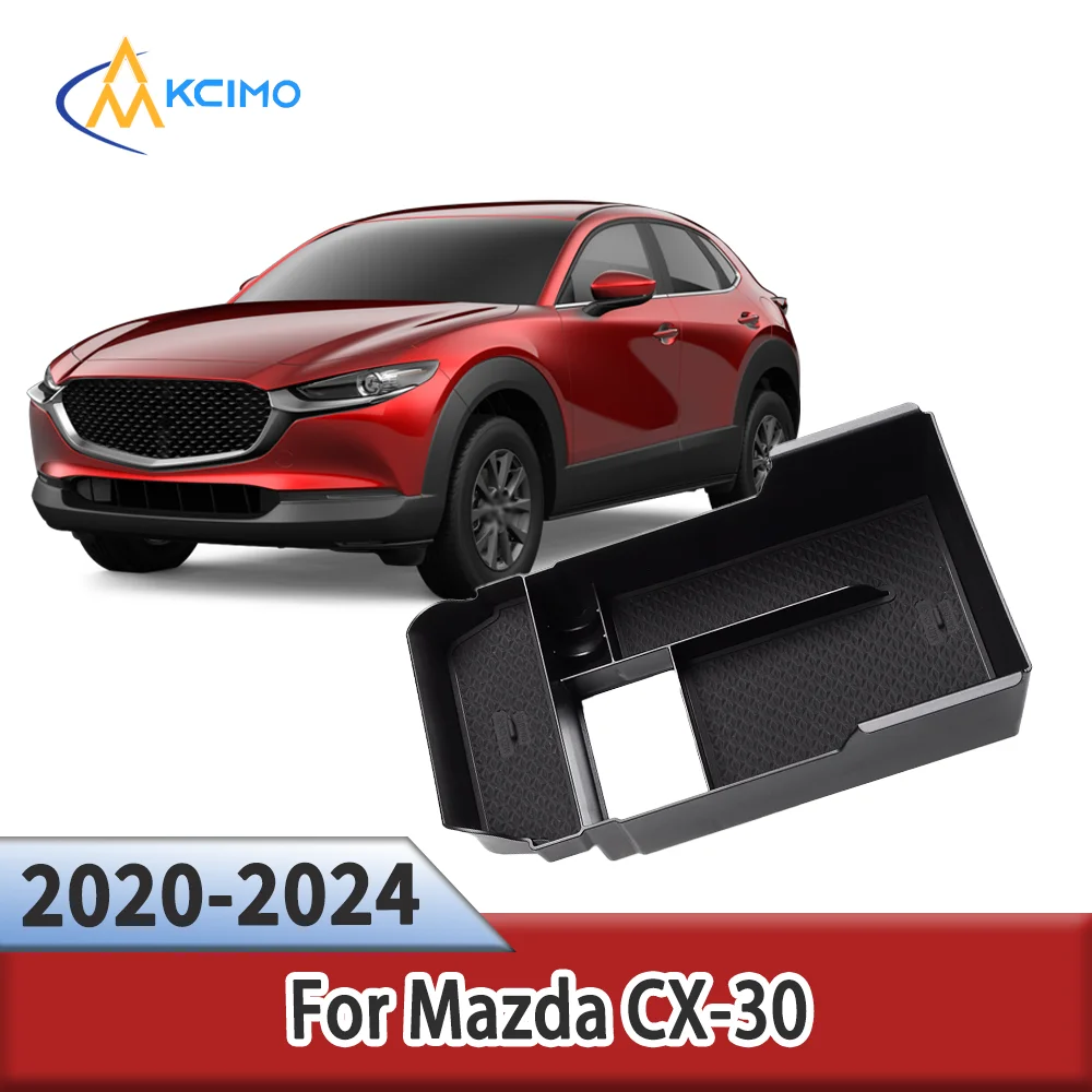 

Armrest Storage Box Center Console Tray for Mazda CX-30 CX30 2020-2024 Interior Tidying Auto Organizer Accessories