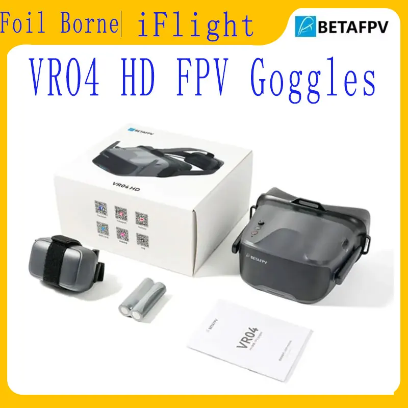 

Очки BETAFPV VR04 HD FPV оснащены встроенным аккумулятором емкостью 2600 мАч и поддерживают запись видео высокого разрешения на карту MicroSD.