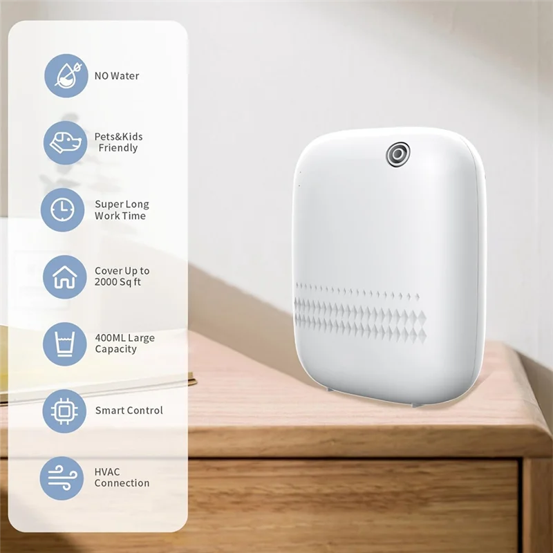 JABS-Máquina de aire aromático, difusor de aceites esenciales para uso comercial y hotel, difusor de aire frío sin agua, enchufe estadounidense