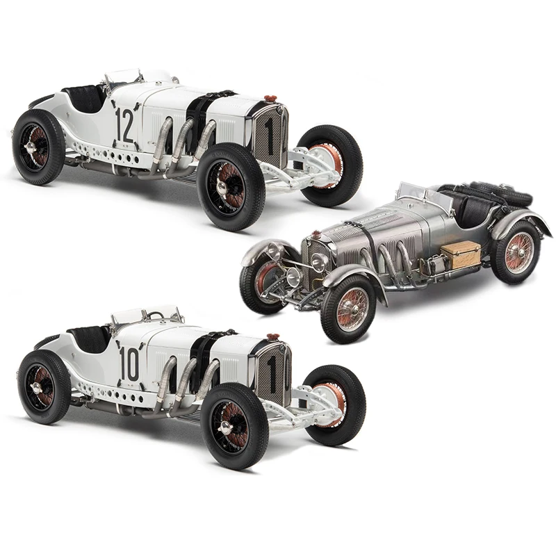 CMC 1:18 SSKL SSK éléphant blanc 1930 voiture Vintage en alliage modèle de voiture à ouverture complète quantité de Collection limitée