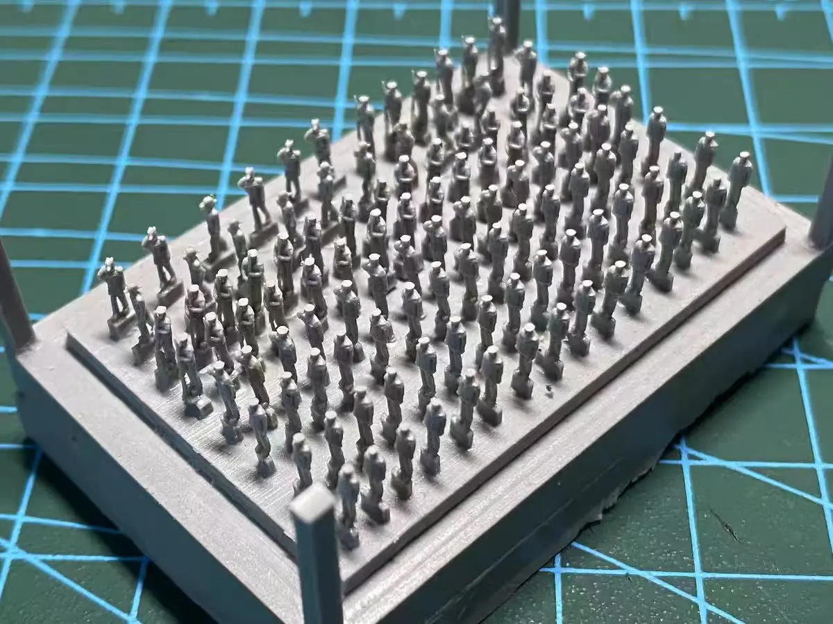 Miniature 1/350 resin model fearless navy soldiers  2 ca115pcs