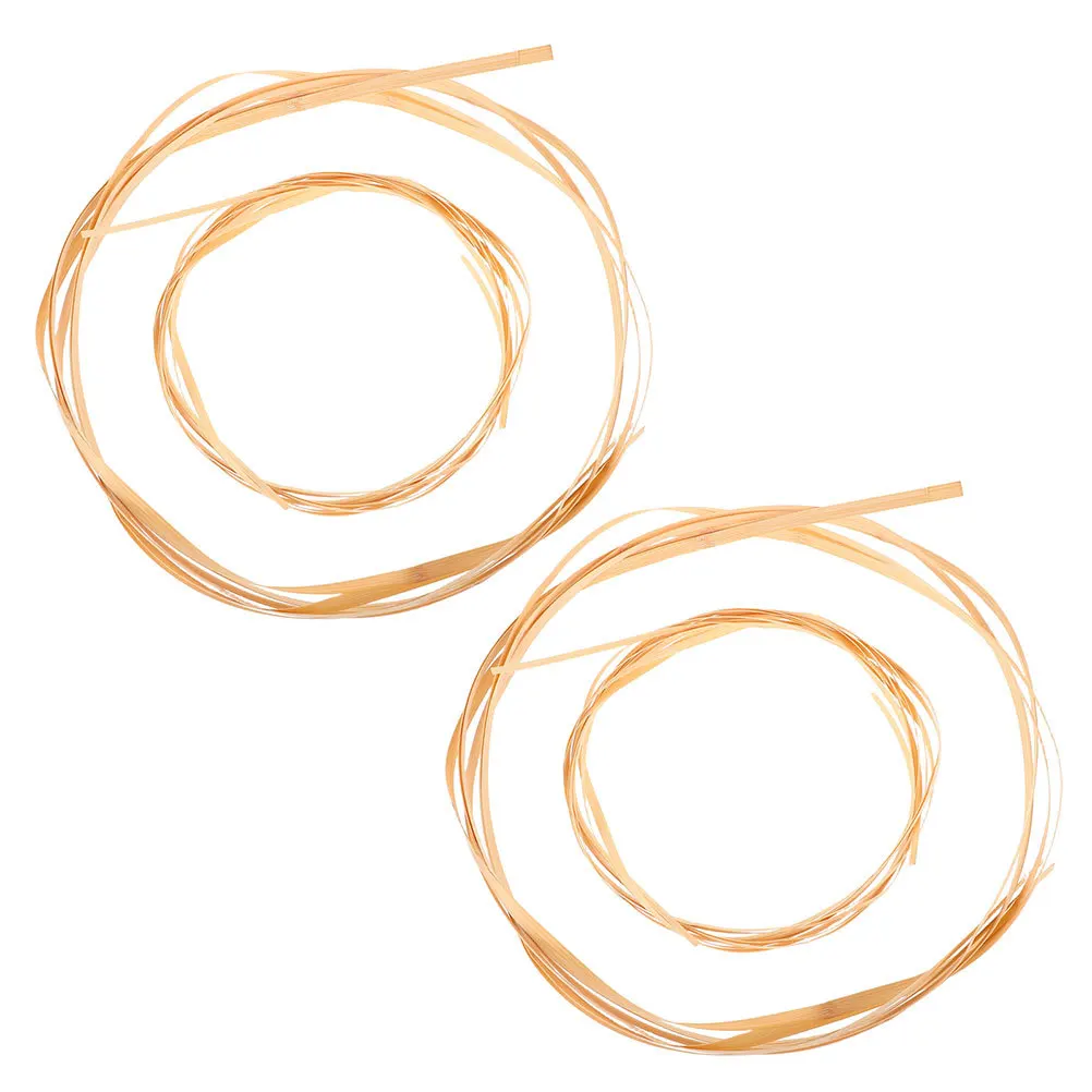 

4Pcs Basket Weaving Materials Bamboo Sticks for DIY Handicrafts Floral Arrangements Wedding Decorations Craft Bamboo