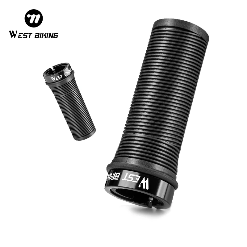 

WEST BIKING Children Bike Grips Anti Slip Soft Rubber Grip Protective Cover Soft Shockproof Lightweight MTB Handle Cuffs Grips