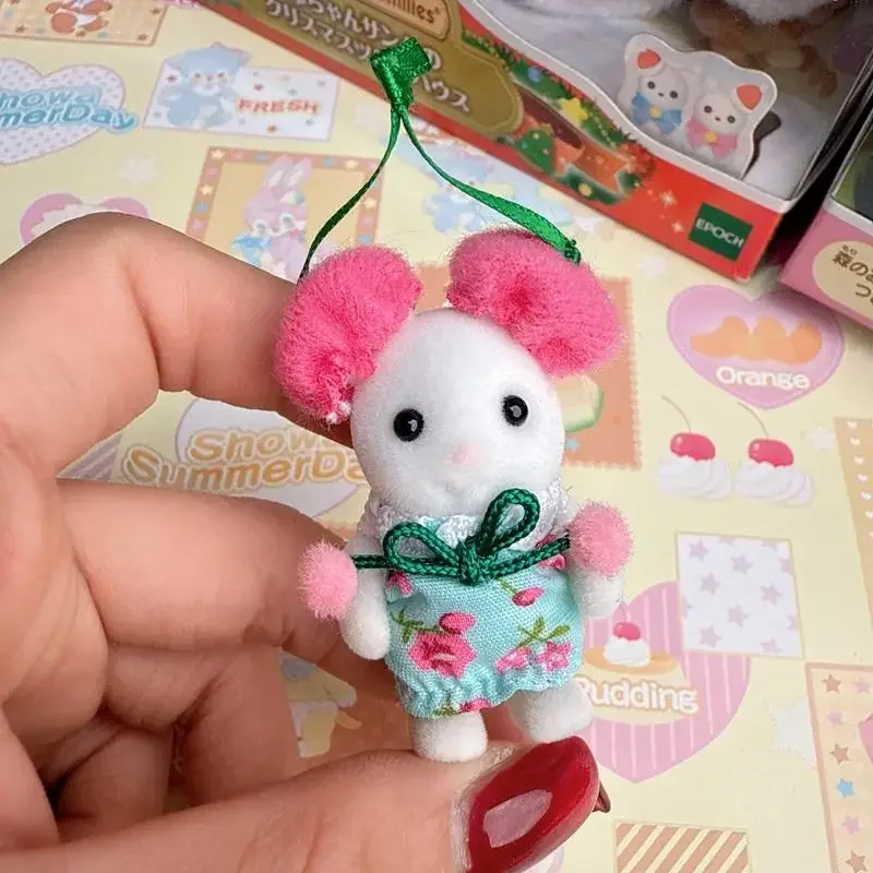 عائلات سيلفانيان أنيمي لعبة فتاة اللعب أرقام Ternurines هدايا للفتيات كاليكو المخلوقات لطيف طفل صغير الشكل مجموعات هدايا الاطفال #4