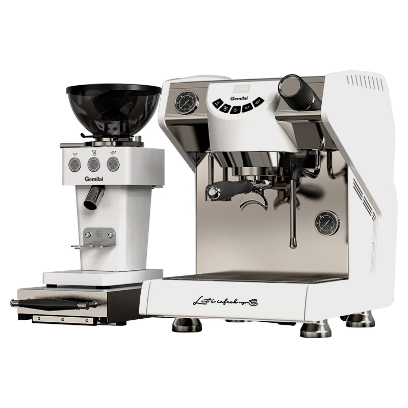 

Gemilai CRM3149 Luxury Coffee Shop Dual Boiler Barista Other Professional Espresso Maker